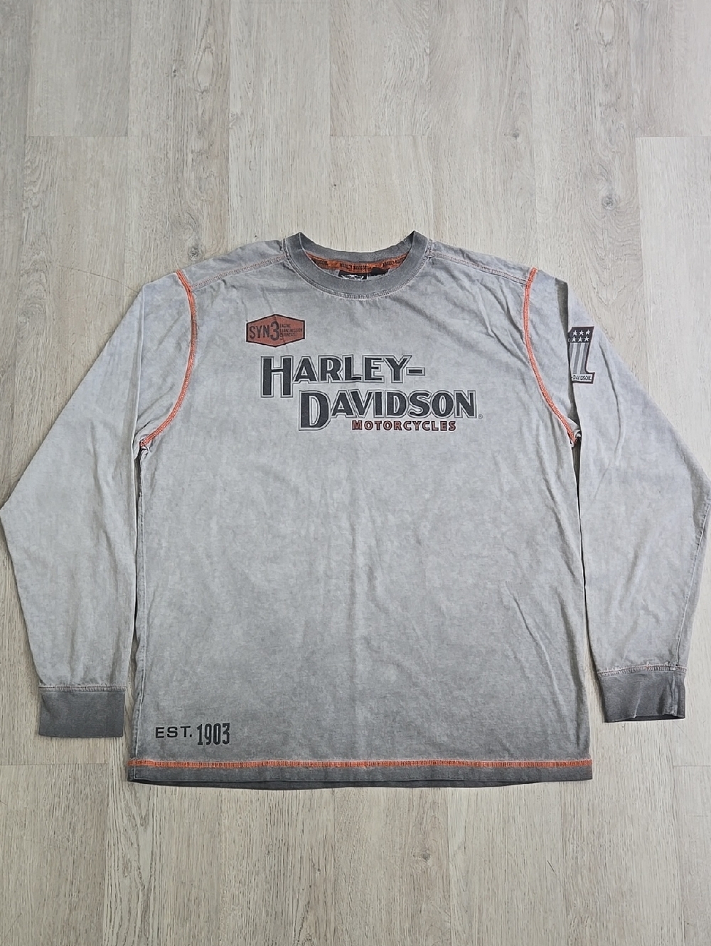 Harley Davidson Long Sleeve Tee Size XL